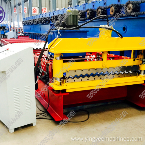 Best-efficiency Corrugated Roof Sheet Roll Forming Machine